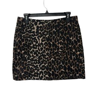 NWOT Short Leopard Skirt from NOISY MAY SZ M